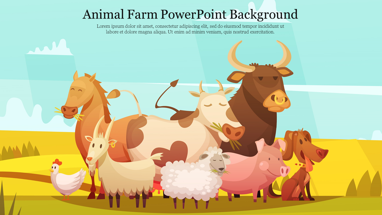 animal farm powerpoint presentation for teachers